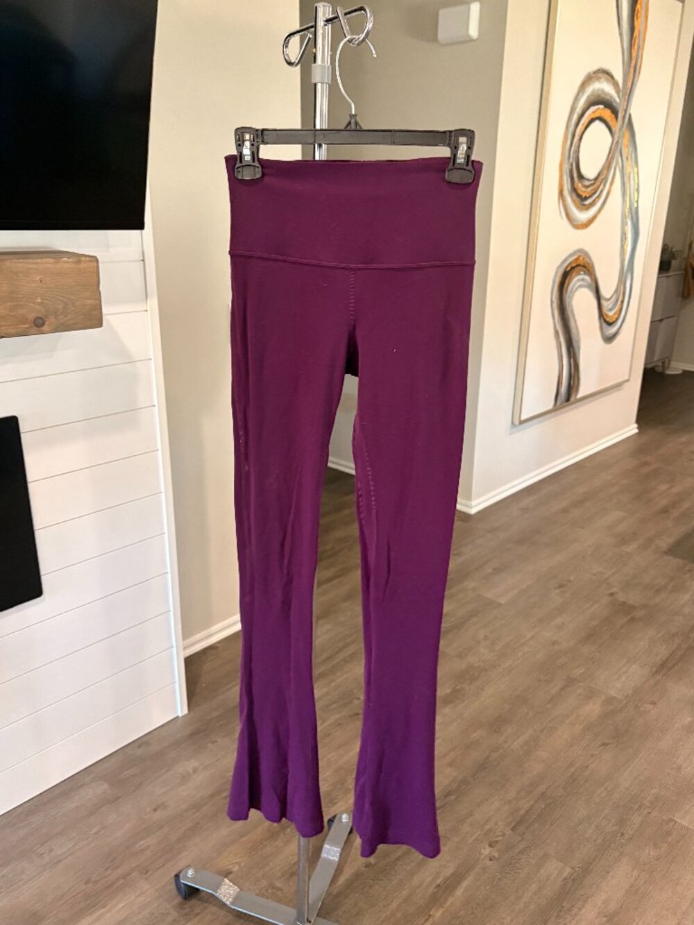 Lululemon align plum mini flare leggings